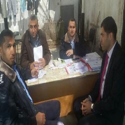 حماية/ يتفقد أحوال الموقوفين في مركز شرطة دير البلح