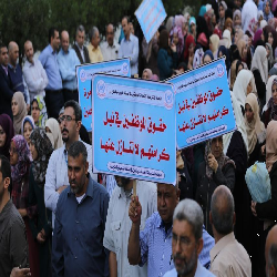 حماية: يدين الاعتداء على المعتصمين السلميين، ويستنكر إتخاذ إدارة وكالة الغوث إجراءات عقابية غير مسبوقة بحق قطاع غزة